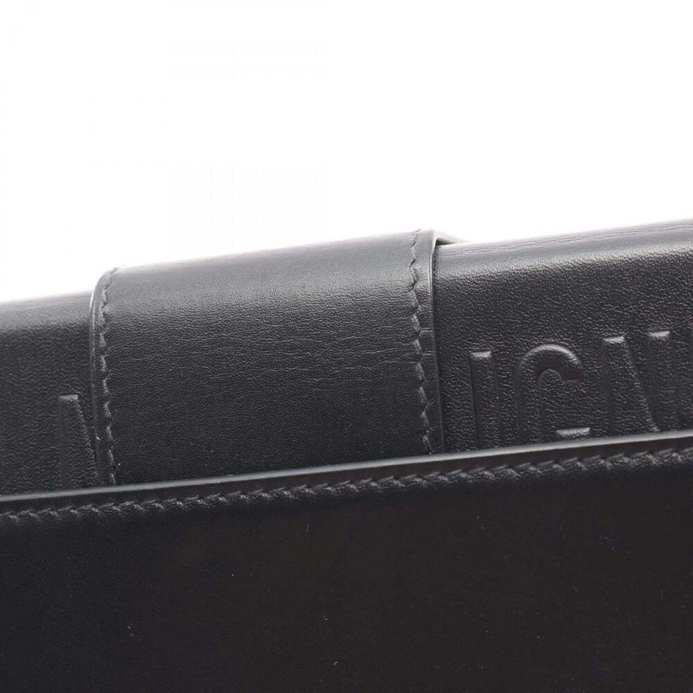 CHRISTIAN DIOR Black Leather Shoulder Bag - Picture 8 of 10
